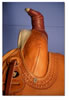 Horn Wrap with Red Latigo
